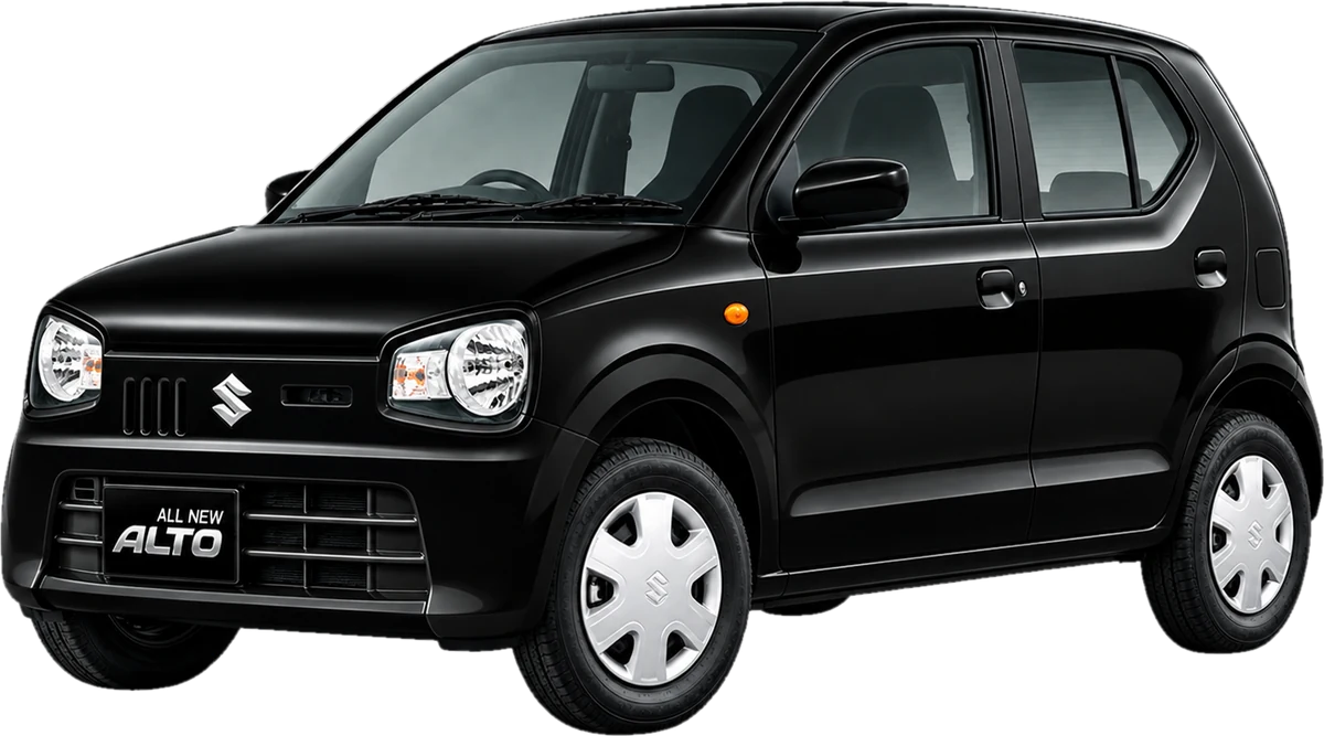 Black Suzuki Alto VX